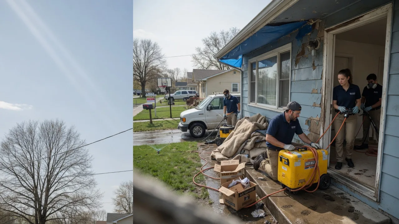 Basement Flood Cleanup in Templeton, MA near me
